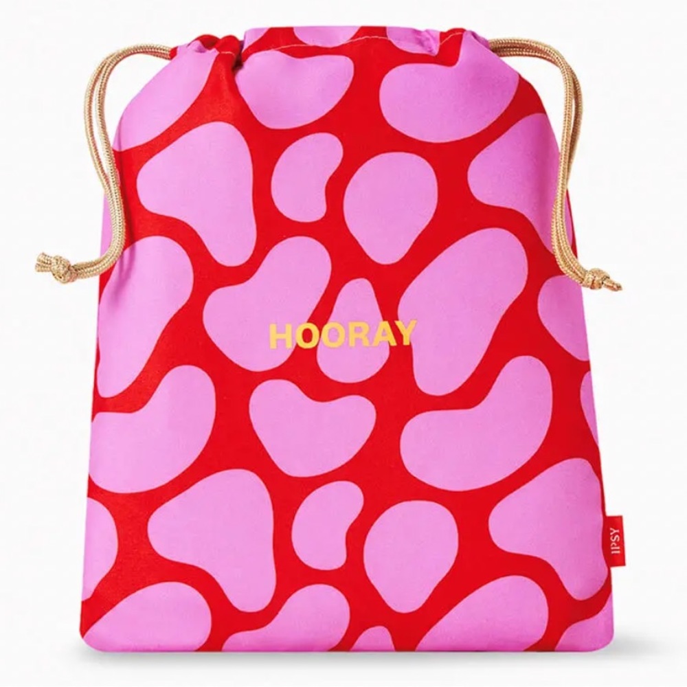 Ipsy “Hooray” Cosmetic Pouch Bag